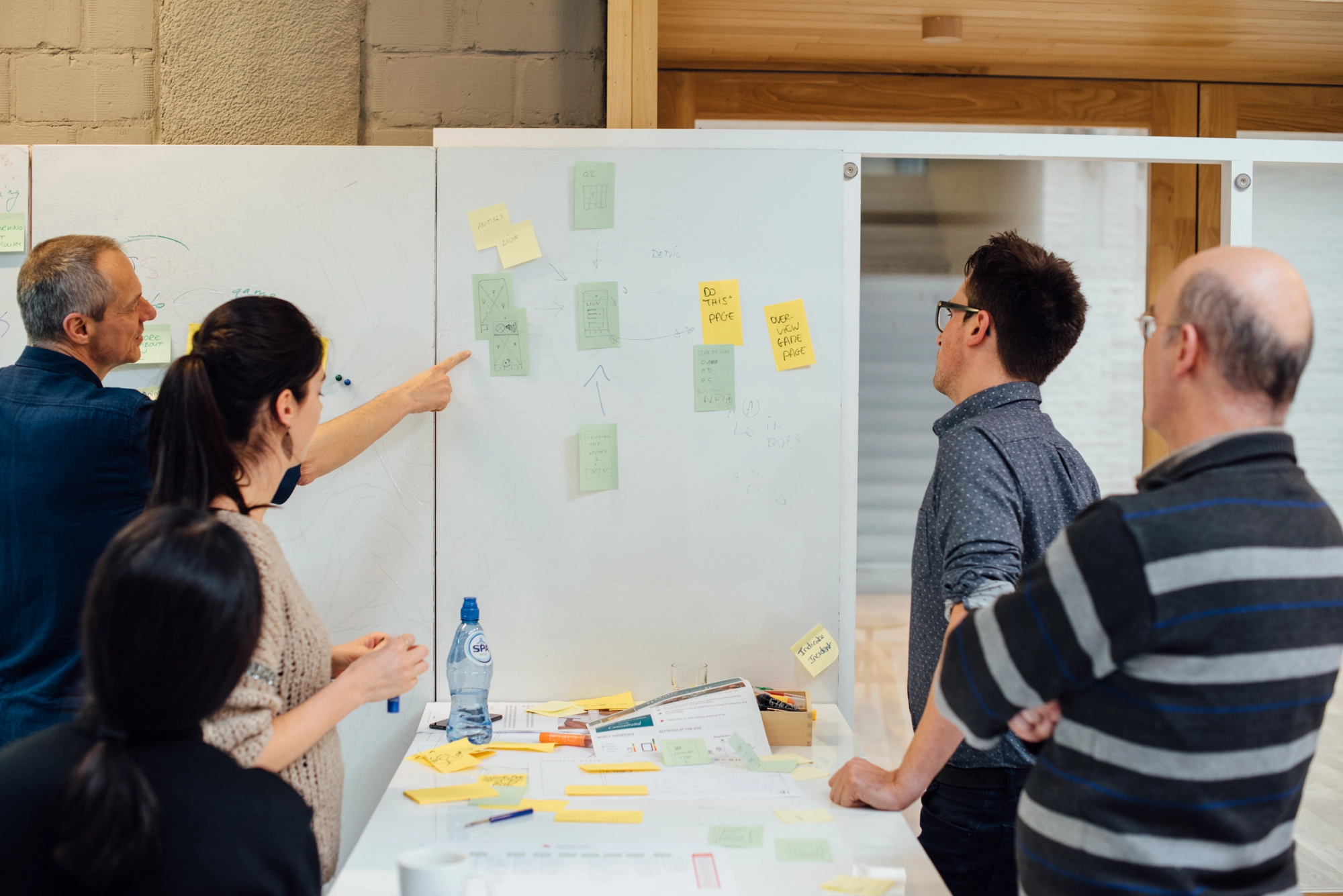 Workshop at Namahn in a design studio